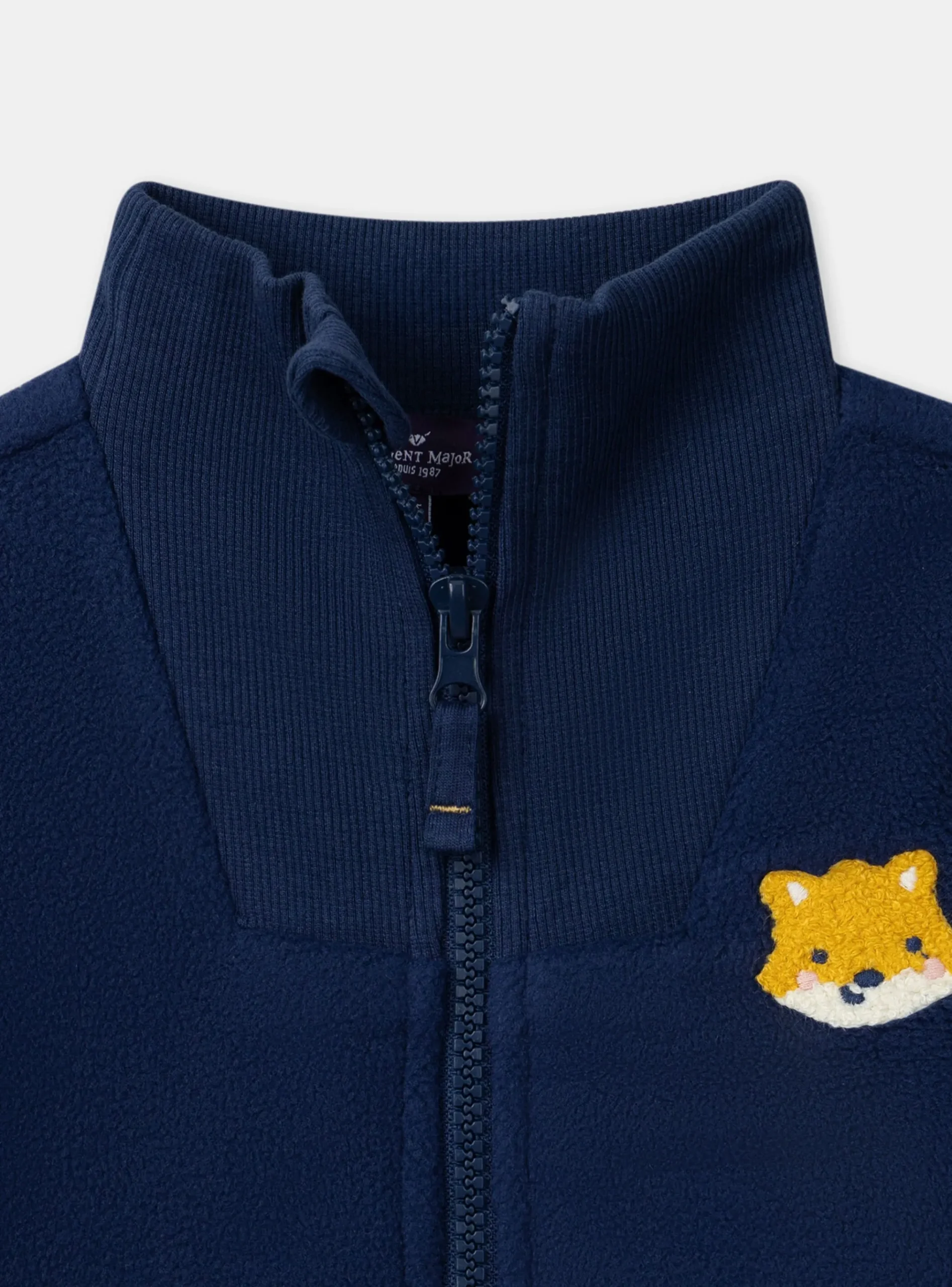 Sergent Major Pull, Gilet & Cardigan-Gilet Bleu marine