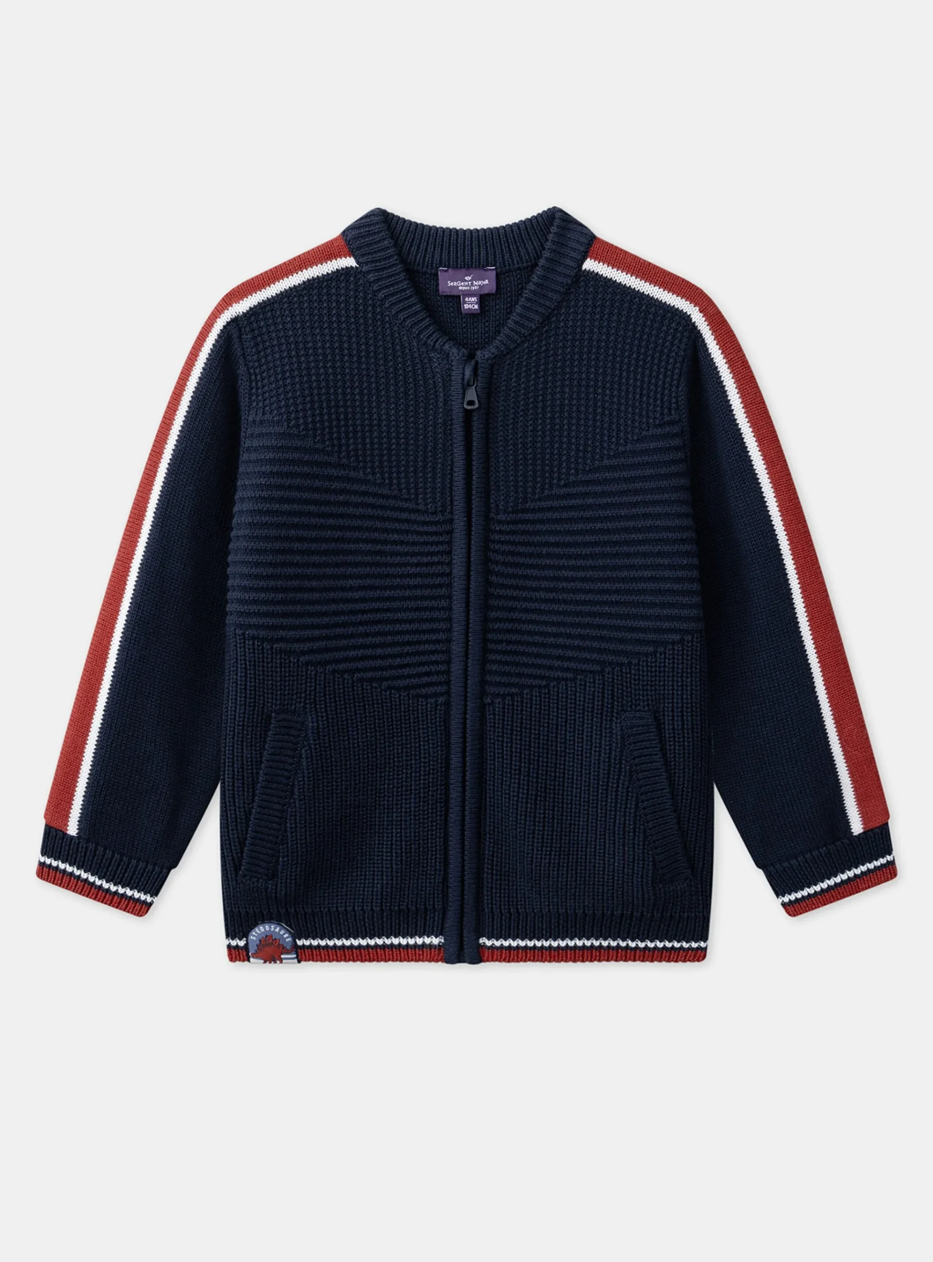 Sergent Major Pull, Gilet & Sweat-Gilet Bleu nuit