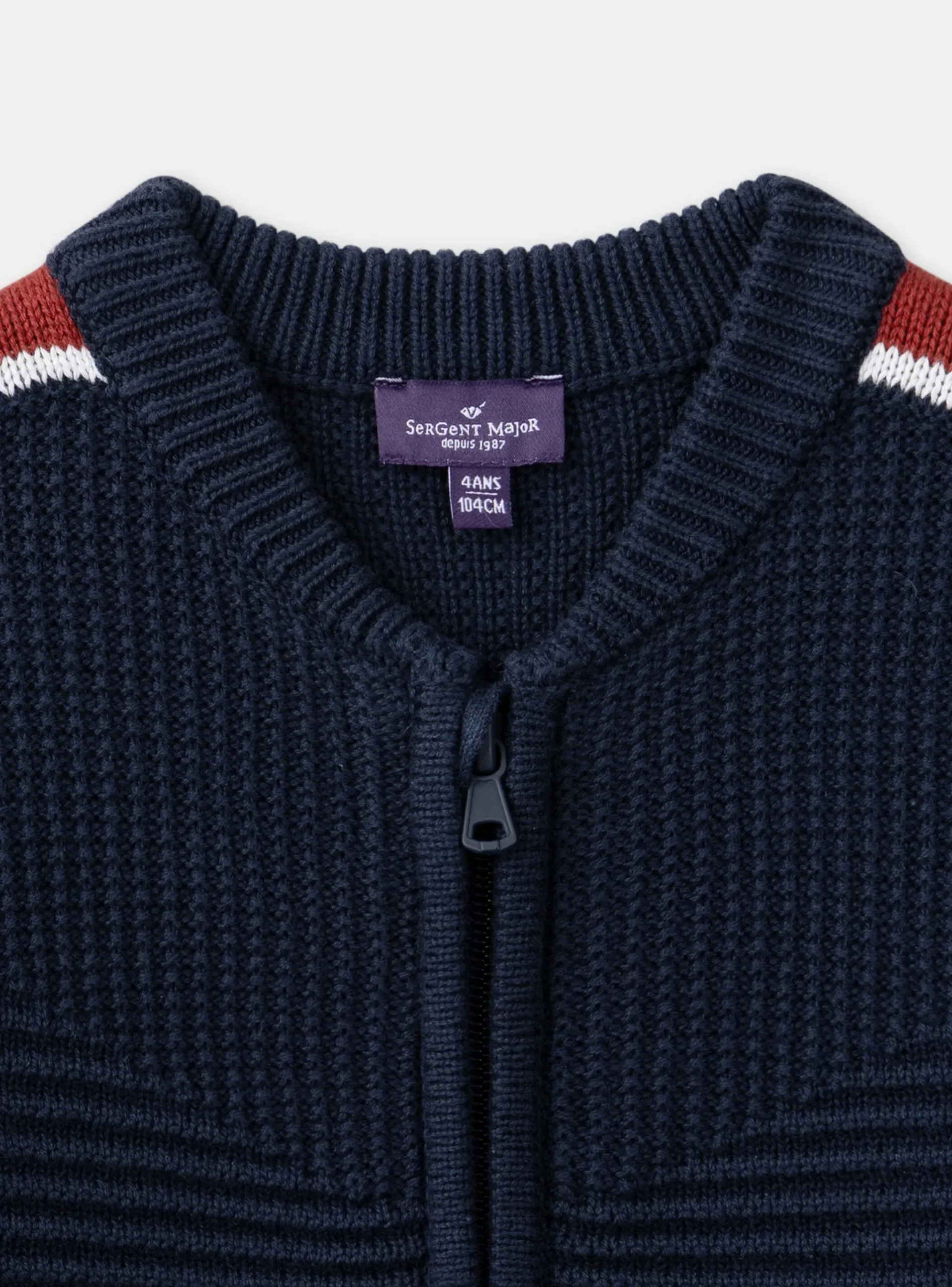 Sergent Major Pull, Gilet & Sweat-Gilet Bleu nuit