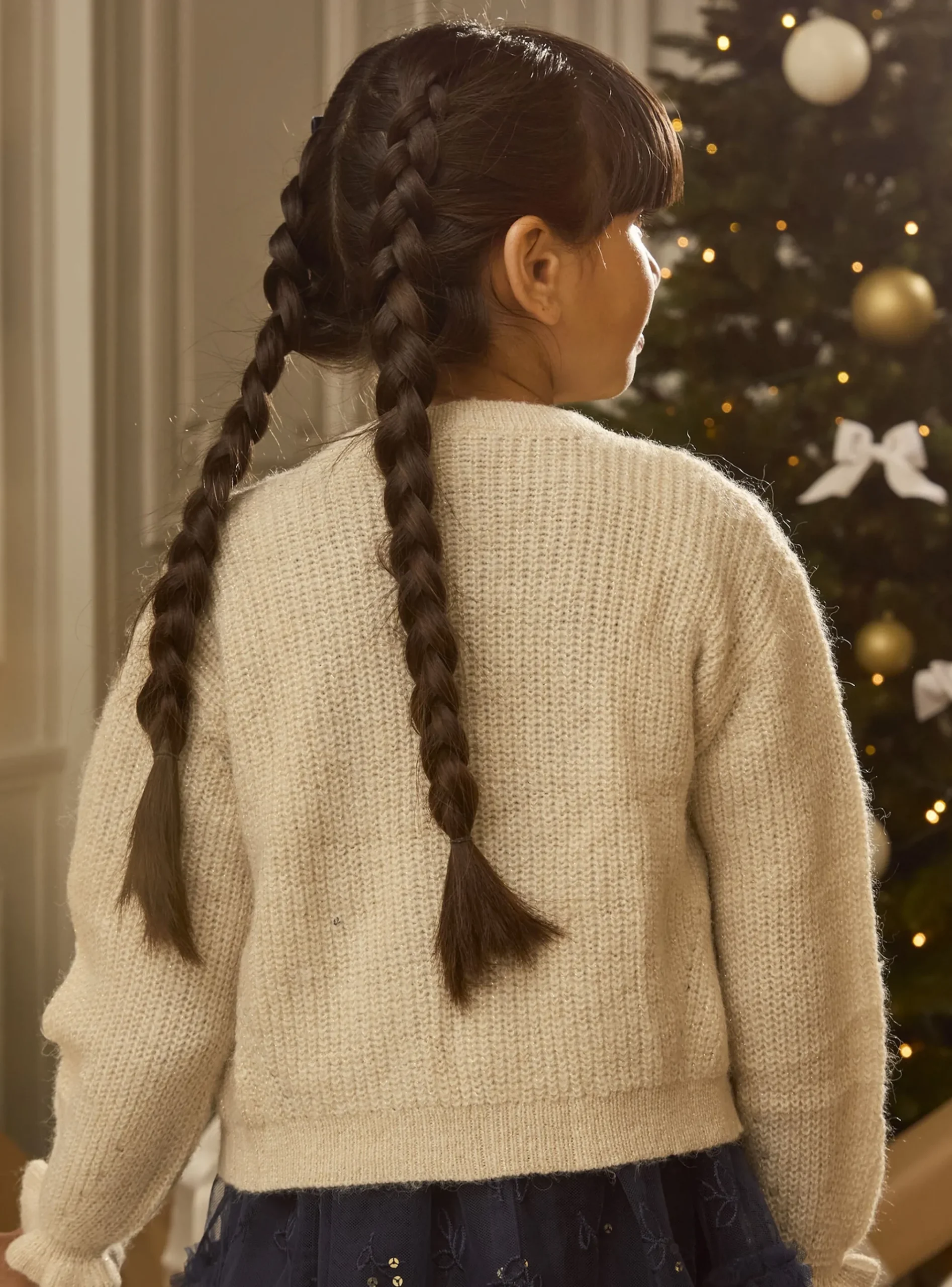 Sergent Major Pull, Gilet & Cardigan-Gilet doré