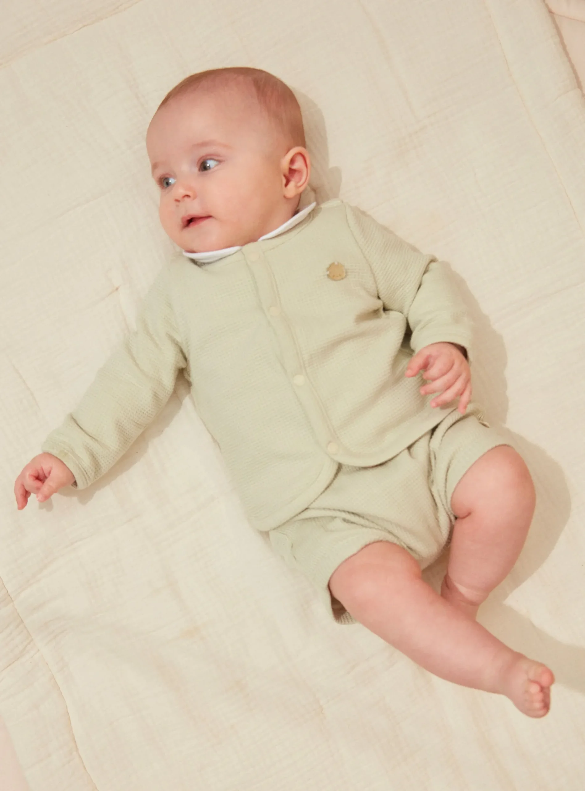 Sergent Major Veste & Cardigan-Gilet en coton fantaisie