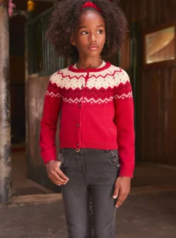 Sergent Major Pull, Gilet & Cardigan-Gilet en jacquard