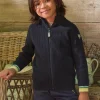 Sergent Major Pull, Gilet & Sweat-Gilet en maille bleu marine