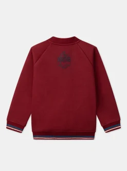Sergent Major Pull, Gilet & Sweat-Gilet en maille piquée rouge