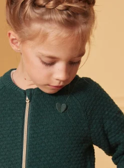 Sergent Major Pull, Gilet & Cardigan-Gilet en maille  vert