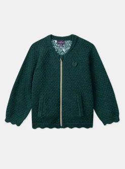 Sergent Major Pull, Gilet & Cardigan-Gilet en maille  vert
