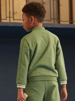 Sergent Major Tenues De Sport-Gilet en molleton gratt&eacute; vert