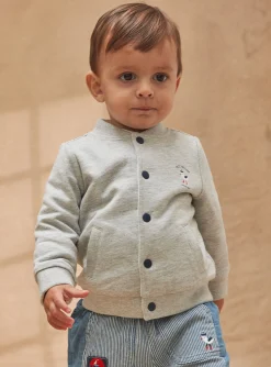 Sergent Major Pull, Gilet & Cardigan-Gilet Gris