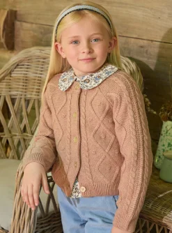 Sergent Major Pull, Gilet & Cardigan-Gilet maille torsad&eacute;e