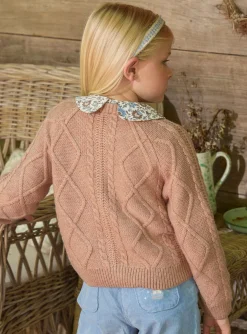 Sergent Major Pull, Gilet & Cardigan-Gilet maille torsad&eacute;e