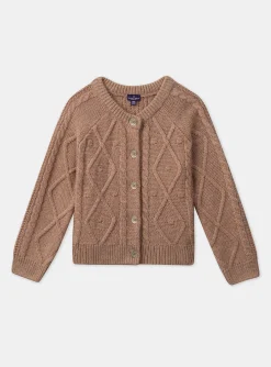 Sergent Major Pull, Gilet & Cardigan-Gilet maille torsad&eacute;e