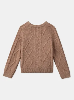 Sergent Major Pull, Gilet & Cardigan-Gilet maille torsad&eacute;e