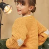 Sergent Major Pull, Gilet & Cardigan-Gilet ocre