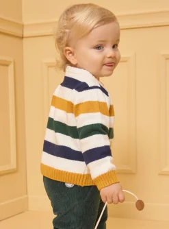 Sergent Major Pull, Gilet & Cardigan-Gilet ray&eacute; patchs animaux