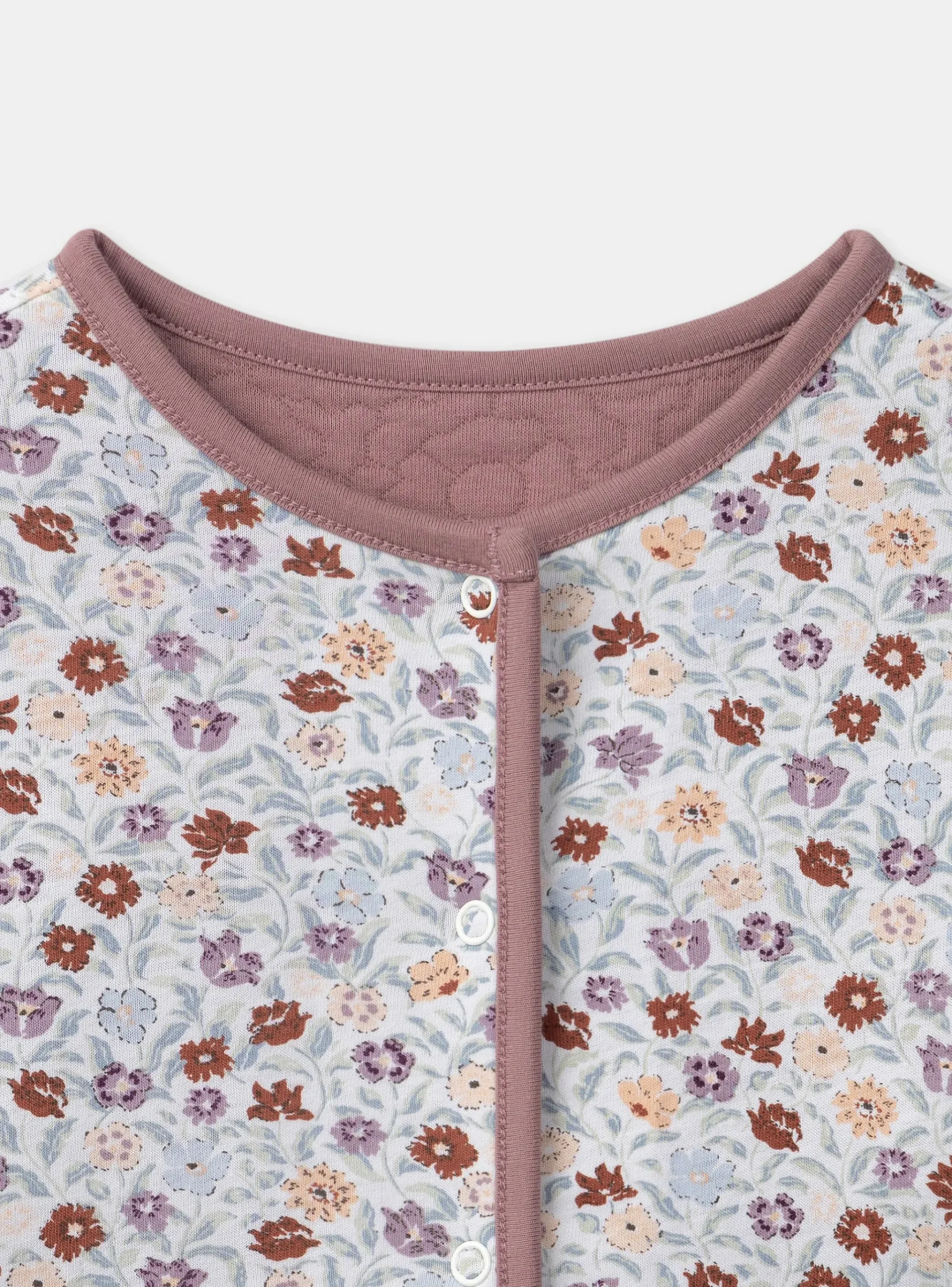 Sergent Major Pull, Gilet & Cardigan-Gilet reversible fleur