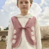 Sergent Major Pull, Gilet & Cardigan-Gilet sans manches &agrave; fleurs
