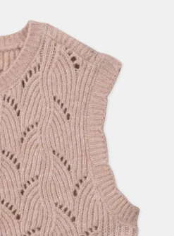 Sergent Major Pull, Gilet & Cardigan-Gilet sans manches &agrave; sequins