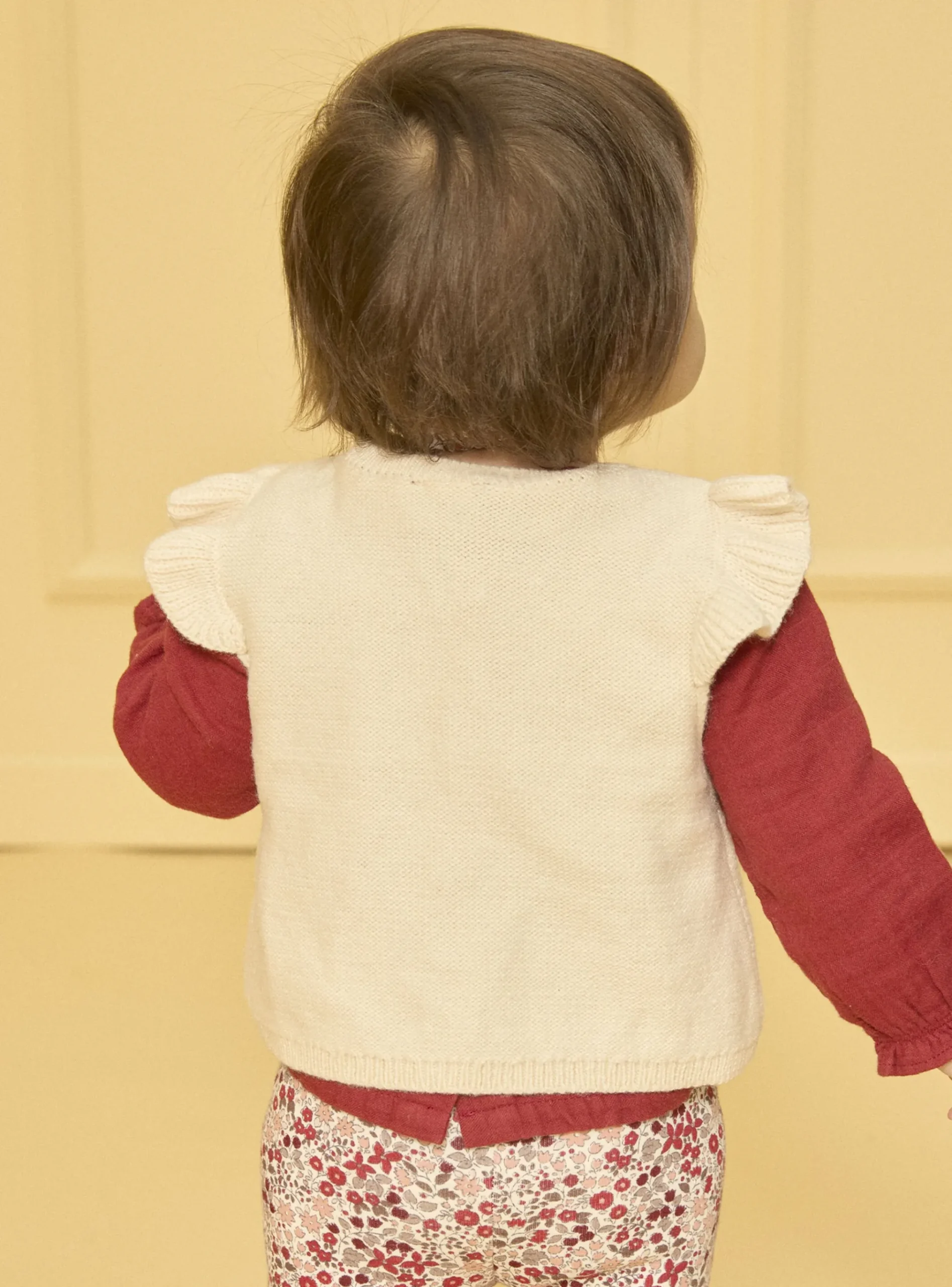 Sergent Major Pull, Gilet & Cardigan-Gilet sans manches brodé