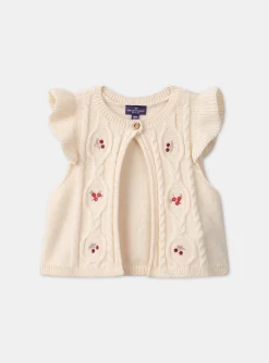 Sergent Major Pull, Gilet & Cardigan-Gilet sans manches brodé