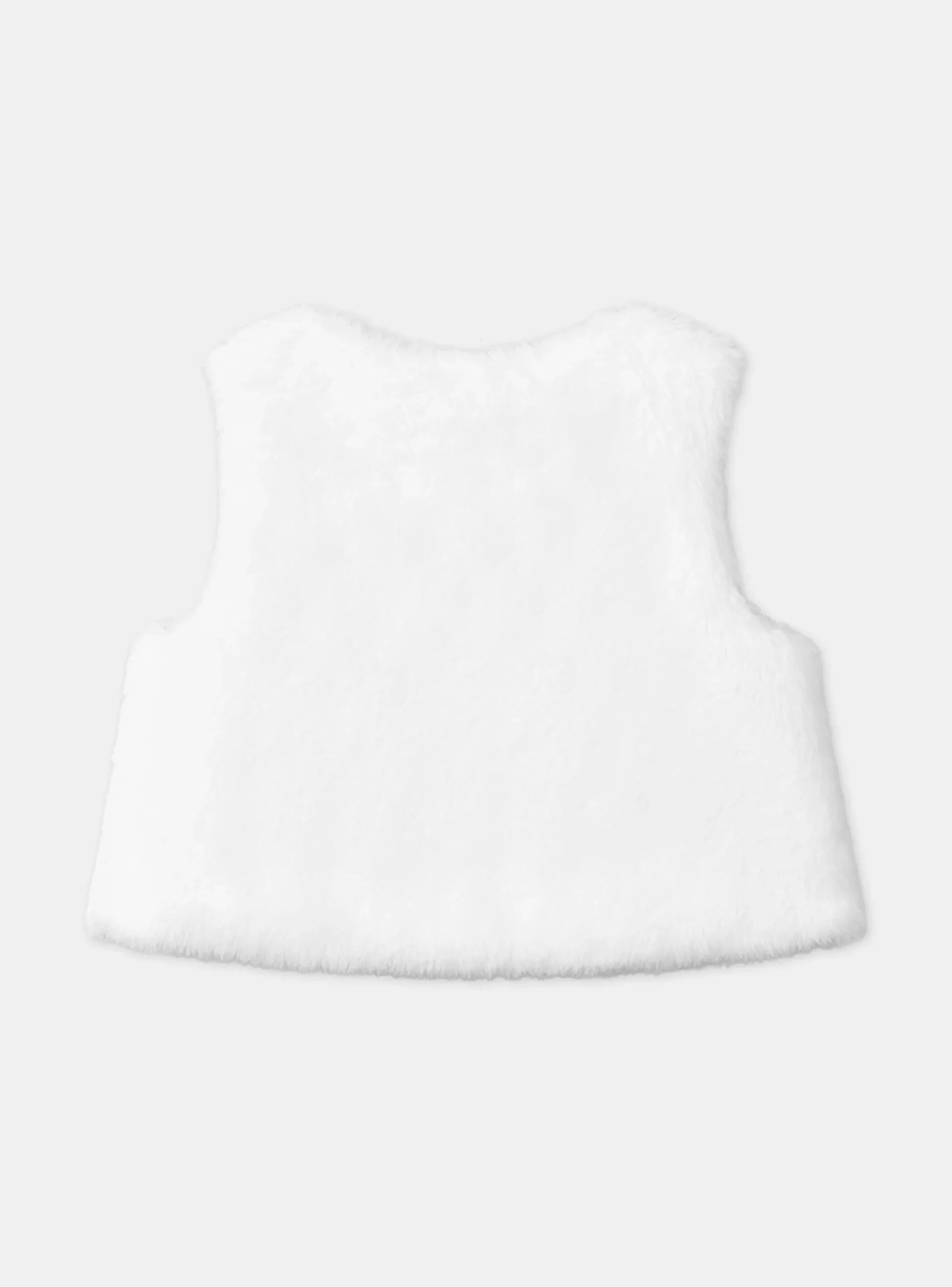 Sergent Major Pull, Gilet & Cardigan-GIlet sans manches en fourrure synthétique