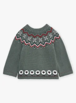 Sergent Major Pull, Gilet & Cardigan-Gilet Vert