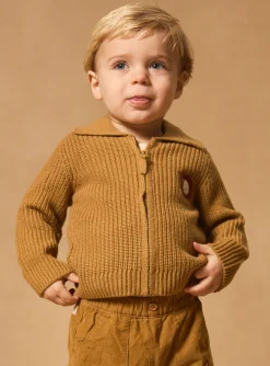 Sergent Major Pull, Gilet & Cardigan-Gilet zippé à col