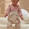 Sergent Major Pyjama & Grenouillère-Grenouill&egrave;re Beige Chin&eacute;