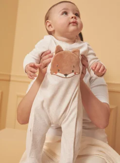 Sergent Major Pyjama & Grenouillère-Grenouill&egrave;re Beige Chin&eacute;