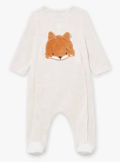 Sergent Major Pyjama & Grenouillère-Grenouill&egrave;re Beige Chin&eacute;