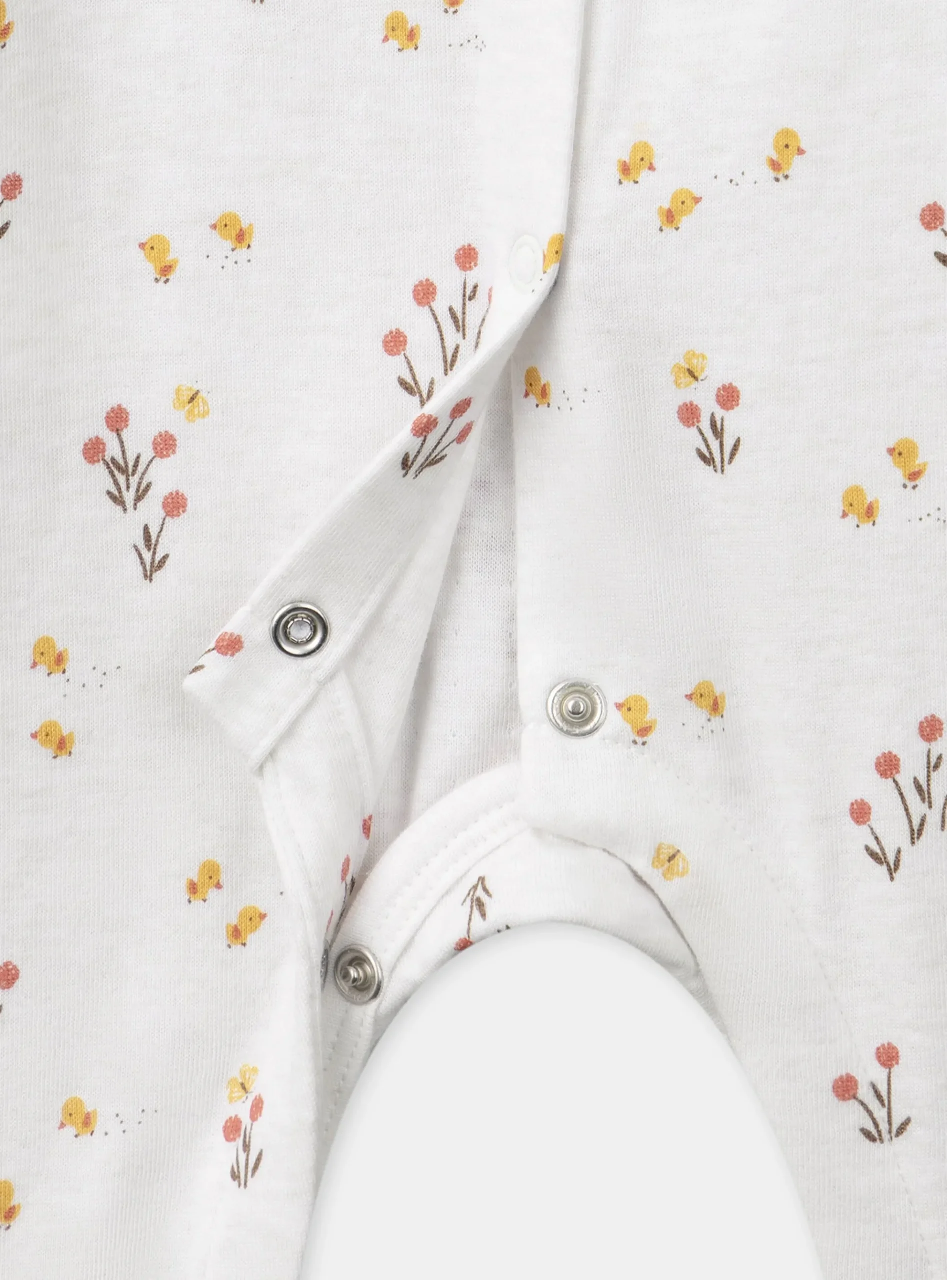 Sergent Major Pyjama & Grenouillère-Grenouillère Ecru chiné