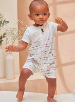 Sergent Major Pyjama & Grenouillère-Grenouillère Ecrue