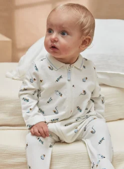 Sergent Major Pyjama & Grenouillère-Grenouillère Ecrue