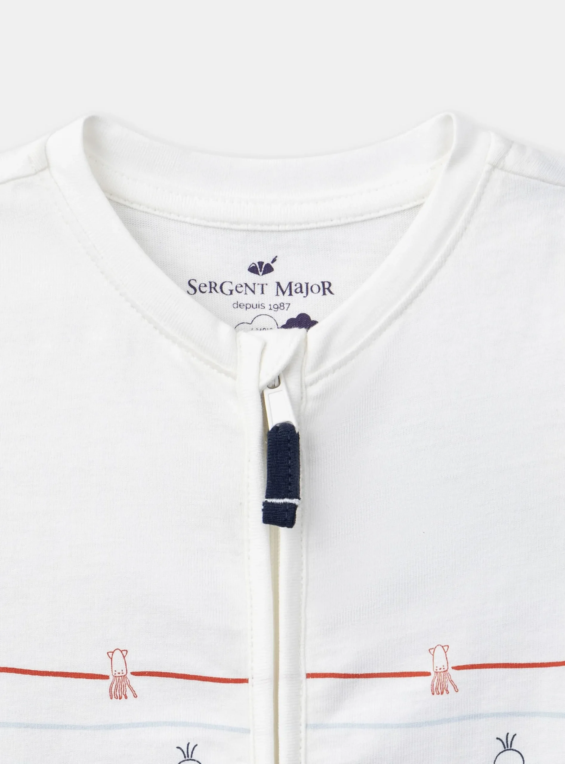 Sergent Major Pyjama & Grenouillère-Grenouillère Ecrue
