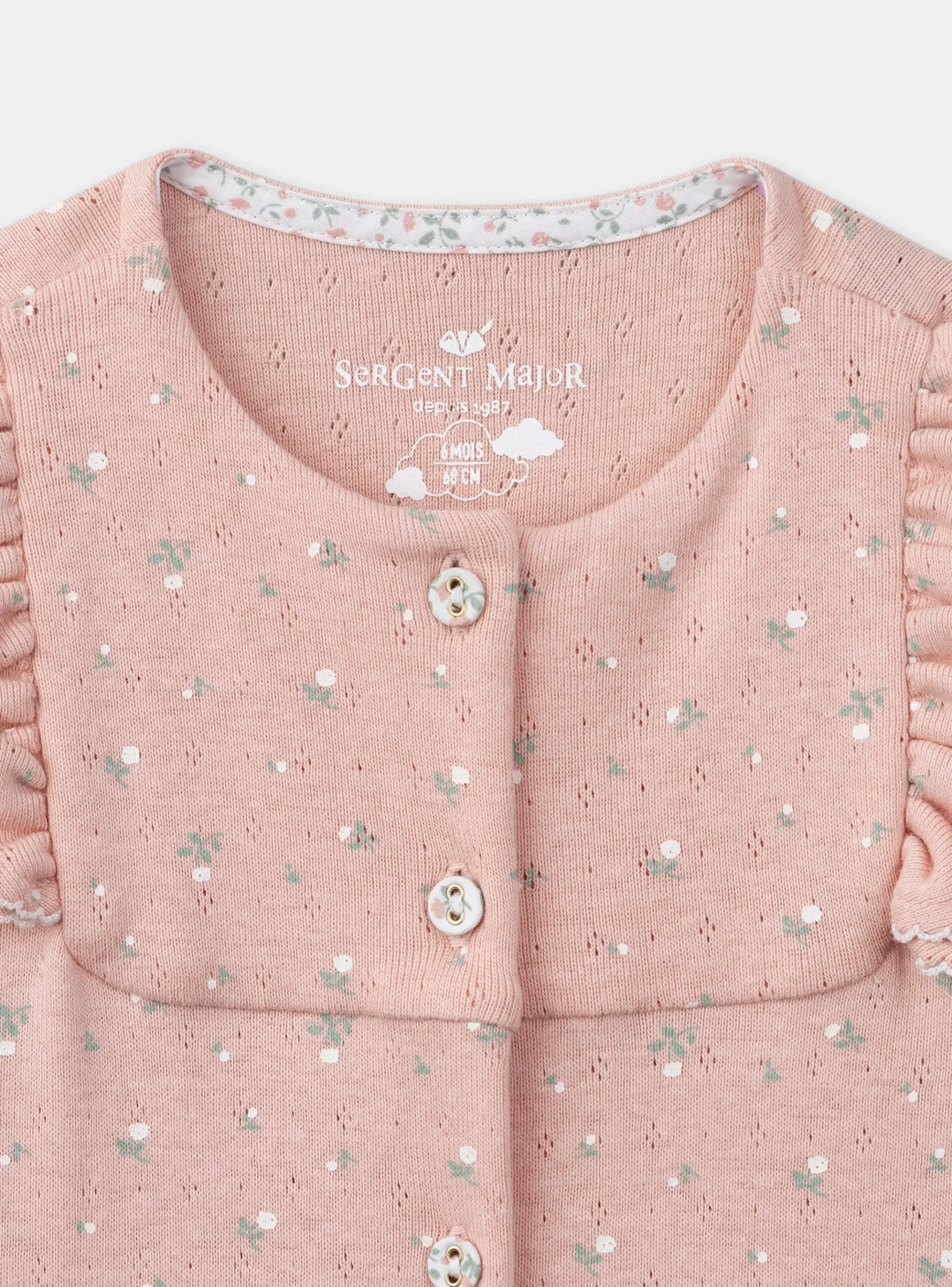 Sergent Major Pyjama & Grenouillère-Grenouillère Rose
