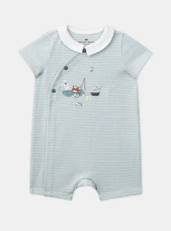 Sergent Major Pyjama & Grenouillère-Grenouill&egrave;re Turquoise