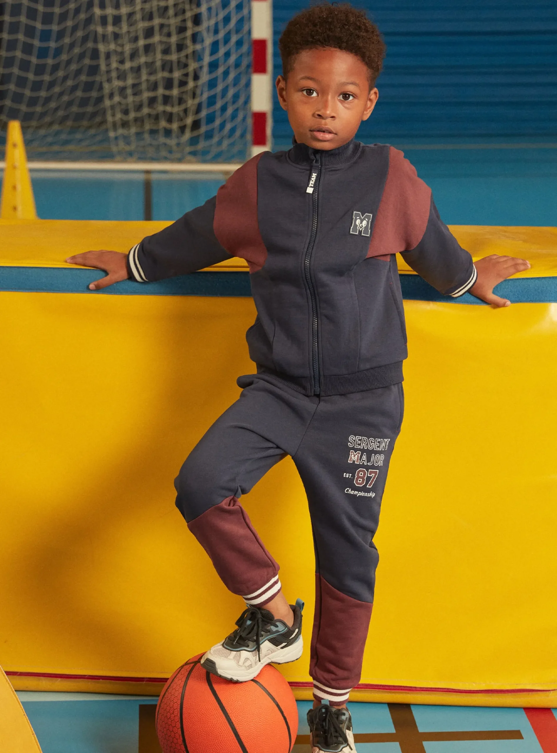 Sergent Major Tenues De Sport-Haut de Jogging Bleu marine