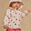 Sergent Major Pull, Gilet & Cardigan | Tenues De Sport-Haut de jogging &eacute;cru polaire &agrave; imprim&eacute; fleuri