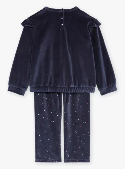 Sergent Major Pyjama-Haut et bas de pyjama bleu nuit