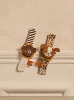 Sergent Major Jouets & Peluches-2 HOCHETS MARRON A ANIMATION 3D