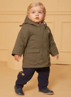 Sergent Major Manteau, Parka & Veste-Imperméable à capuche 3 en 1