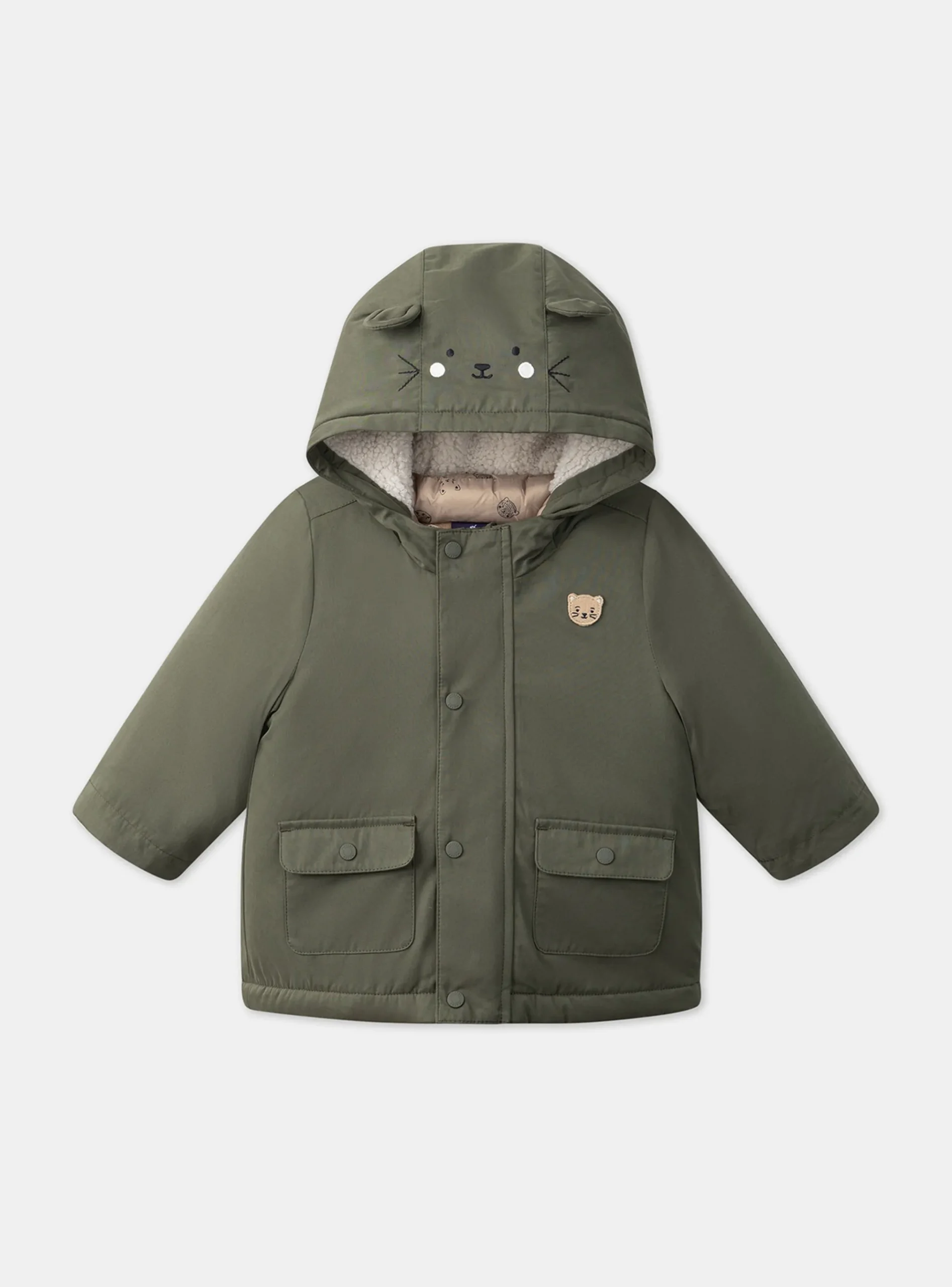 Sergent Major Manteau, Parka & Veste-Imperméable à capuche 3 en 1