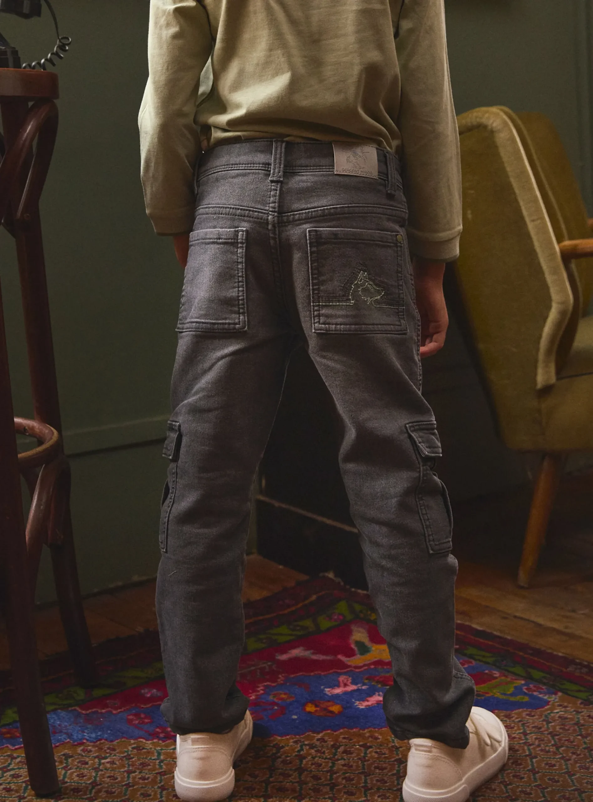 Sergent Major Pantalon & Jean-Jean Cargo Gris