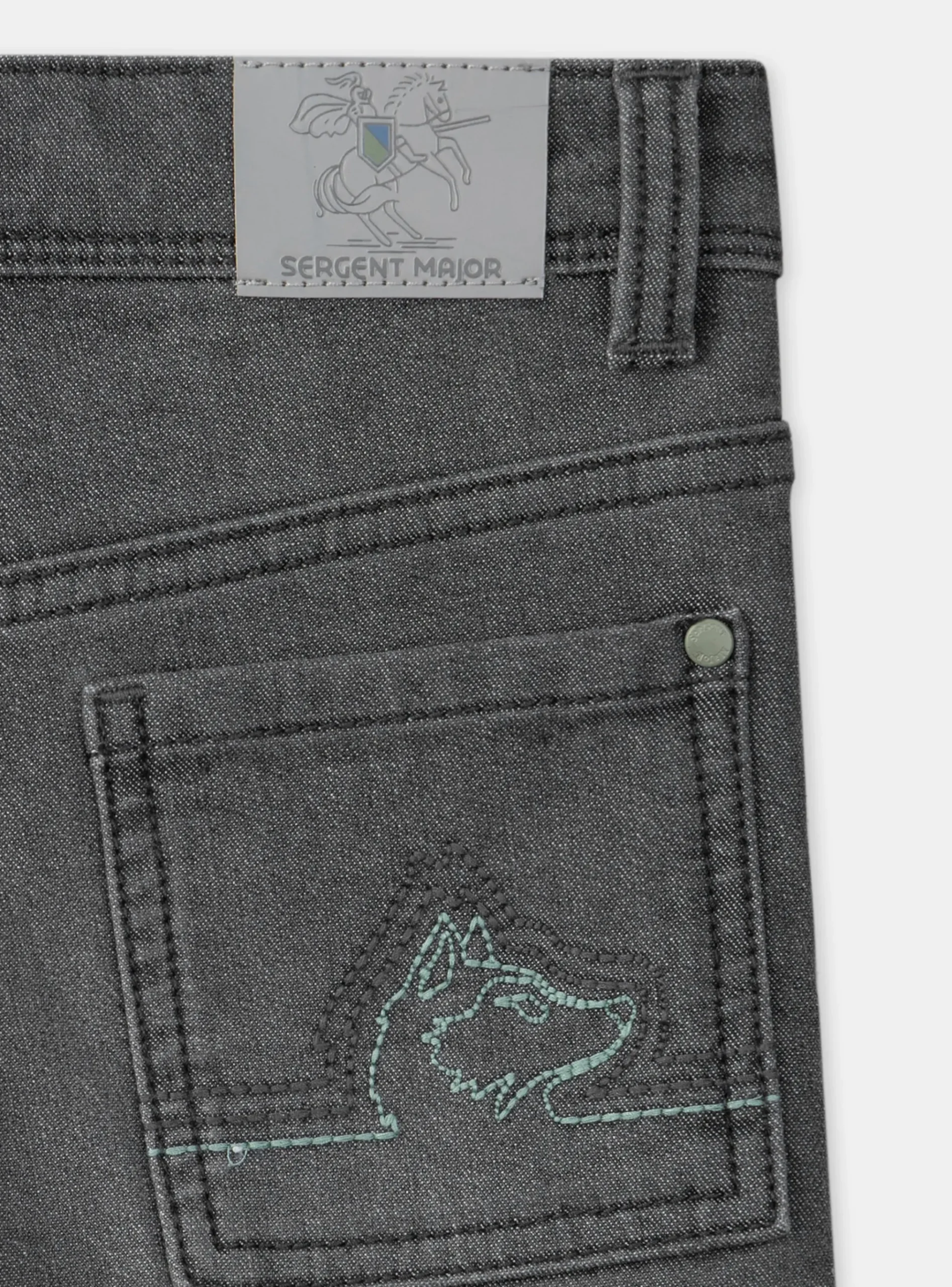 Sergent Major Pantalon & Jean-Jean Cargo Gris