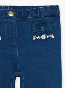 Sergent Major Pantalon, Jean & Legging-Jean slim bleu en denim