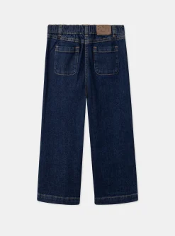 Sergent Major Pantalon, Jean & Legging-Jeans wide leg brodé