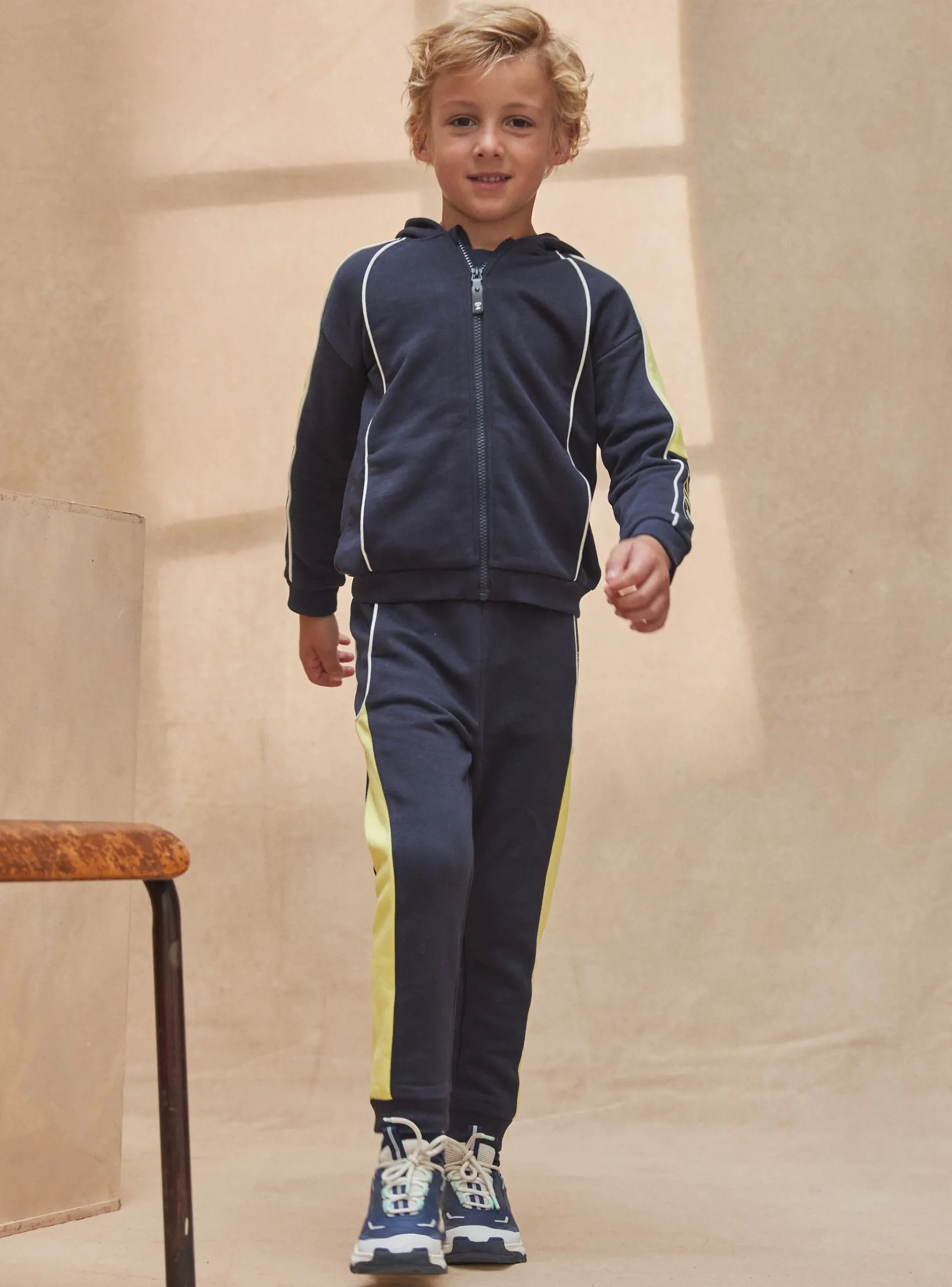 Sergent Major Tenues De Sport-Jogging bleu marine impression 1987