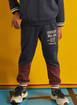 Sergent Major Tenues De Sport-Jogging en molleton gratté Bleu et Bordeau