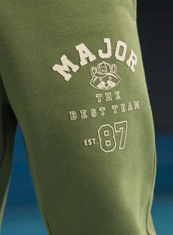 Sergent Major Tenues De Sport-Jogging en molleton gratt&eacute; vert