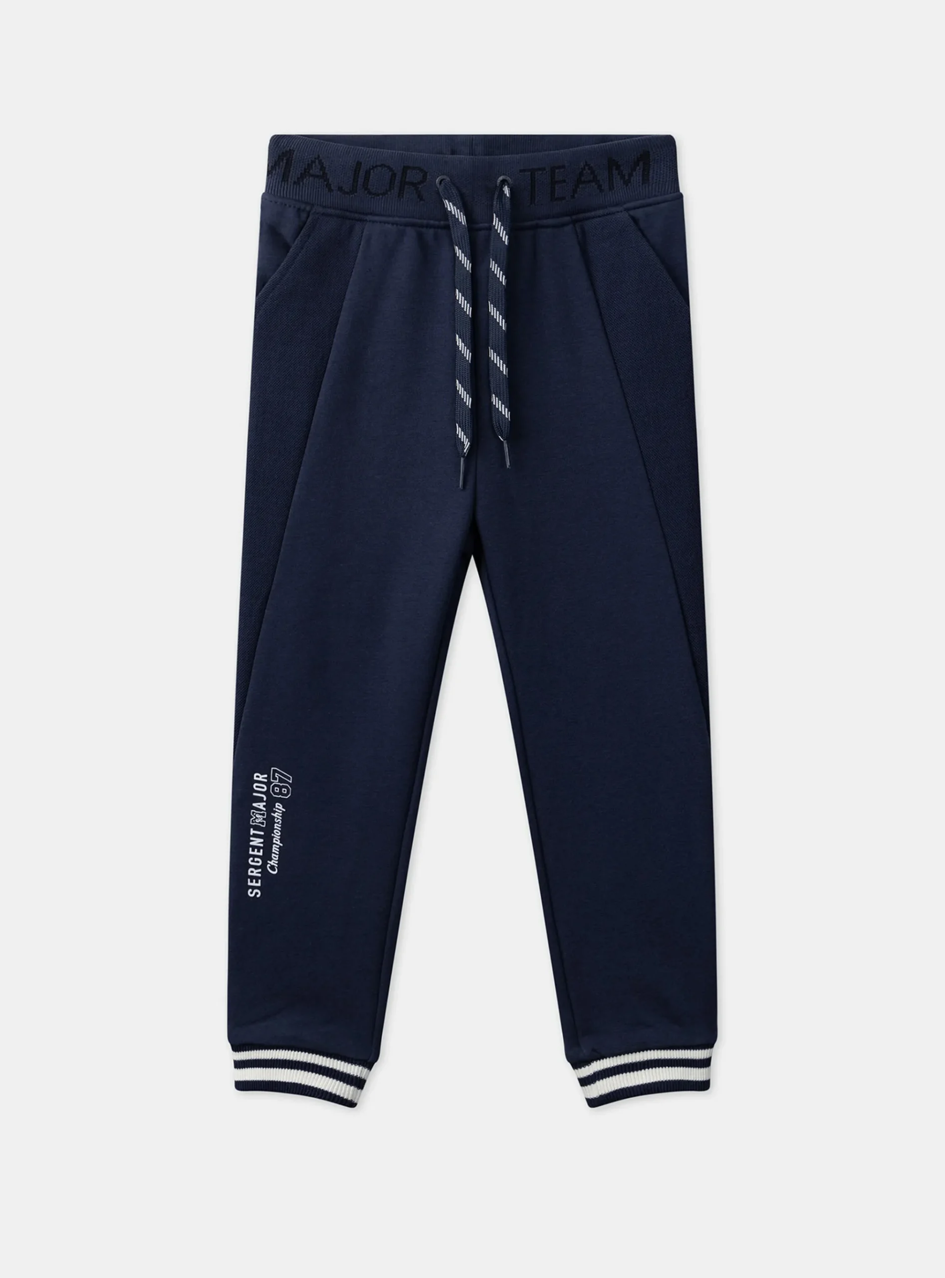 Sergent Major Tenues De Sport-Jogging en molleton gratté Bleu