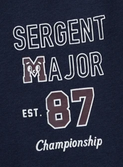 Sergent Major Tenues De Sport-Jogging en molleton gratté Bleu et Bordeau